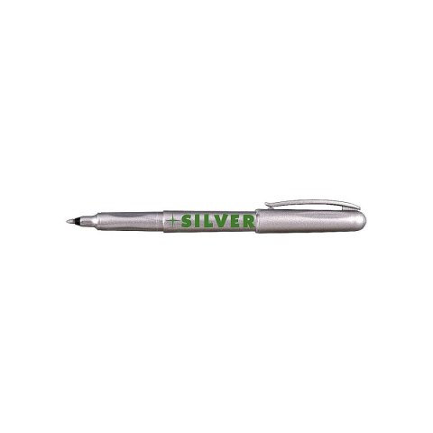 Marker permanentny Centropen 2670, srebrny 1,0mm okrągła końcówka (626700194) Marker permanentny Centropen 2670, srebrny 1,0mm okrągła końcówka (626700194)