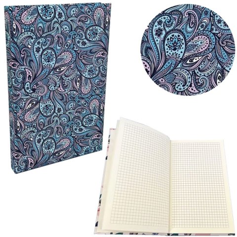 Notes Ev-corp Paisley turkus A5 (NA5ST-9) Notes Ev-corp Paisley turkus A5 (NA5ST-9)