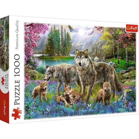 Puzzle Trefl Wilcza rodzina 1000 el. (10558) Puzzle Trefl Wilcza rodzina 1000 el. (10558)