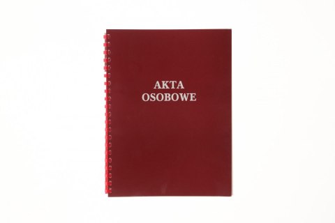 Teczka do akt osobowych Warta zadrukowana ABCDE A4 czerwony karton pokryty folią (339-096) Teczka do akt osobowych Warta zadrukowana ABCDE A4 czerwony karton pokryty folią (339-096)