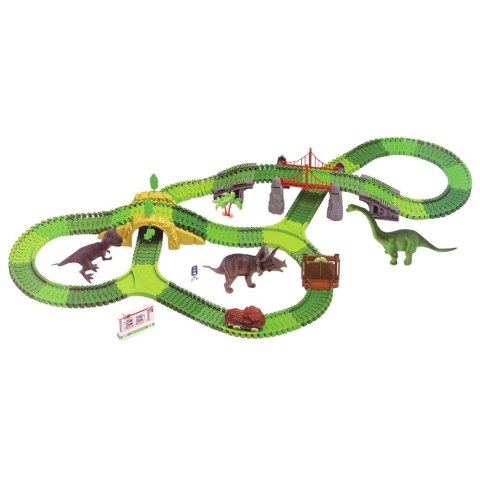 Tor wyścigowy Lean Dla Dinozaurów 270 Elementów Akcesoria (14759) Tor wyścigowy Lean Dla Dinozaurów 270 Elementów Akcesoria (14759)