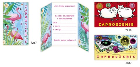 Zaproszenie Merigraf Duże młodzieżowe (5902221801365) Zaproszenie Merigraf Duże młodzieżowe (5902221801365)