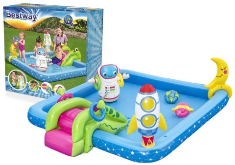 Basen Best Way Plac zabaw 239 x 206 x 86 cm (10616/53126) Basen Best Way Plac zabaw 239 x 206 x 86 cm (10616/53126)