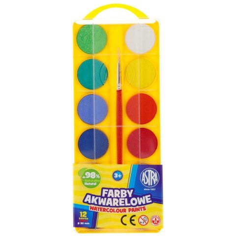 Farby akwarelowe Astra 12 kolor. (83216904) Farby akwarelowe Astra 12 kolor. (83216904)