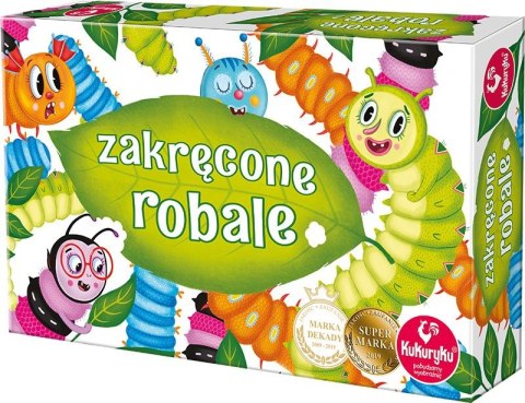 Gra planszowa Kukuryku Zakręcone Robale Gra planszowa Kukuryku Zakręcone Robale