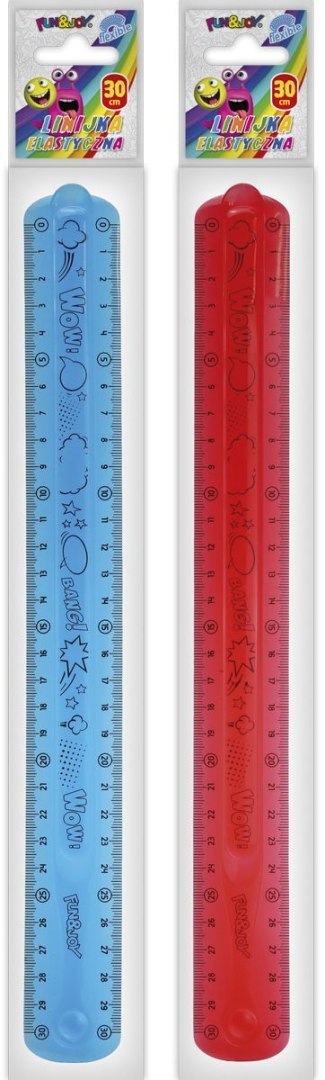 Linijka PVC PCW Fun&Joy 30cm (FJ971665) Linijka PVC PCW Fun&Joy 30cm (FJ971665)
