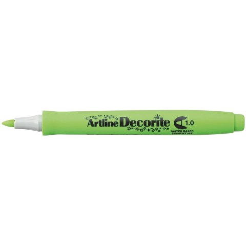 Marker permanentny Artline decorite, zielony 1,0mm pędzelek końcówka (AR-033 4 6) Marker permanentny Artline decorite, zielony 1,0mm pędzelek końcówka (AR-033 4 6)