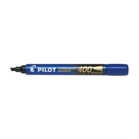 Marker permanentny Pilot, niebieski 1,0-4,0mm ścięta końcówka (SCA-400-L) Marker permanentny Pilot, niebieski 1,0-4,0mm ścięta końcówka (SCA-400-L)