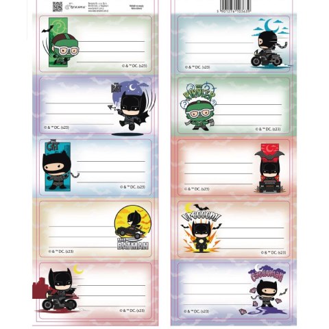 Naklejka (nalepka) Beniamin BATMAN Naklejka (nalepka) Beniamin BATMAN