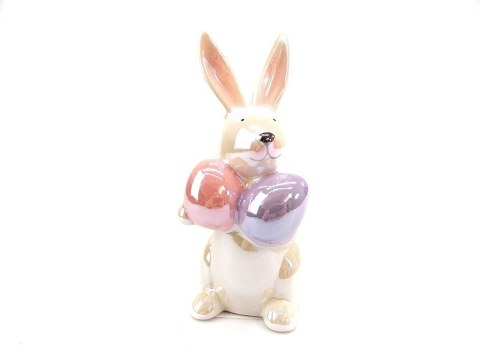 Ozdoba wielkanocna One Dollar królik z jajkami 18,2cm (367494) Ozdoba wielkanocna One Dollar królik z jajkami 18,2cm (367494)