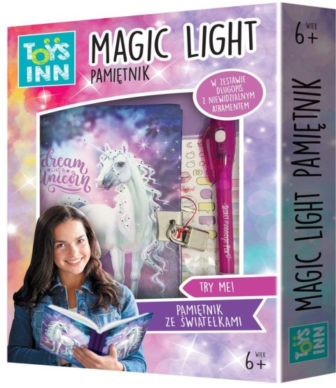 Pamiętnik Stnux Magic Light Unicorn A5 (STN7823) Pamiętnik Stnux Magic Light Unicorn A5 (STN7823)