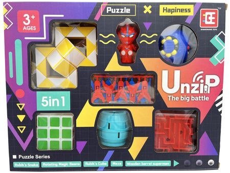 Układanka Cabo Toys zestaw gier logicznych (K217) Układanka Cabo Toys zestaw gier logicznych (K217)
