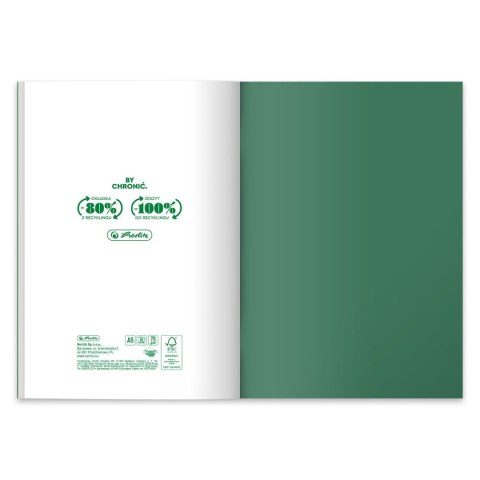 Zeszyt Herlitz Ocean Colors Eco PP A5 60k. 70g linia (9552399) Zeszyt Herlitz Ocean Colors Eco PP A5 60k. 70g linia (9552399)