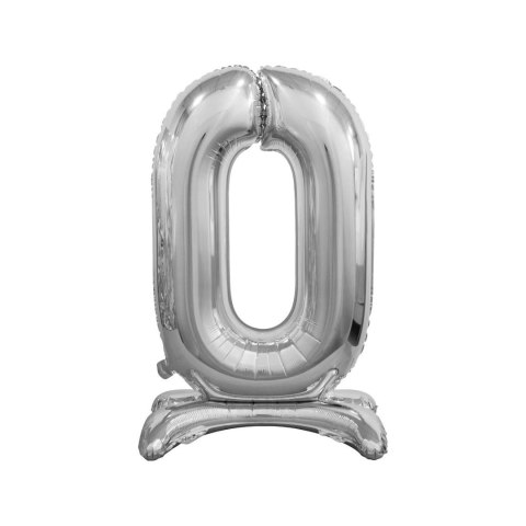 Balon gumowy Godan Beauty&Charm cyfra stojąca srebrna srebrna 750mm 30cal (BC-ASSO) Balon gumowy Godan Beauty&Charm cyfra stojąca srebrna srebrna 750mm 30cal (BC-ASSO)