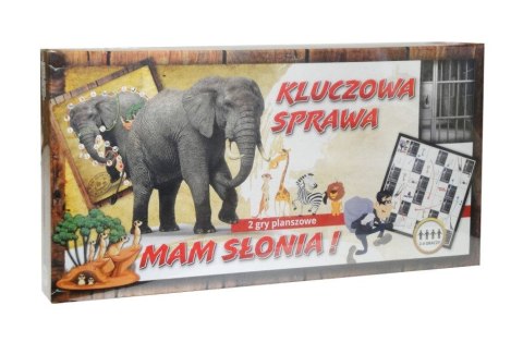 Gra planszowa Moneks Mam słonia kluczowa sprawa (585087) Gra planszowa Moneks Mam słonia kluczowa sprawa (585087)