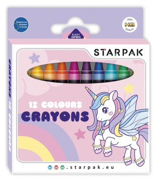 Kredki ołówkowe Starpak Unicorn 12 kol. (490949)