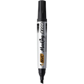 Marker permanentny Bic Marking 2300, czarny 3,7-5,5mm ścięta końcówka
