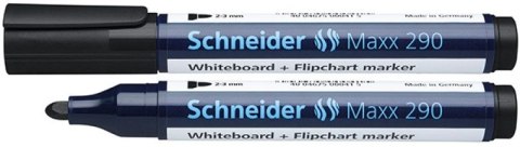 Marker suchościeralny Schneider Maxx 290, czarny 2,0-3,0mm okrągła końcówka (SR129001) Marker suchościeralny Schneider Maxx 290, czarny 2,0-3,0mm okrągła końcówka (SR129001)