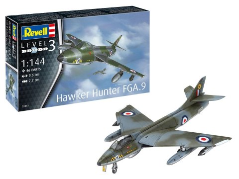 Model do sklejania Revell Hawker Hunter FGA.9 (03833) Model do sklejania Revell Hawker Hunter FGA.9 (03833)