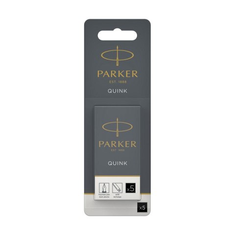 Naboje krótkie Parker czarne (1950402) Naboje krótkie Parker czarne (1950402)