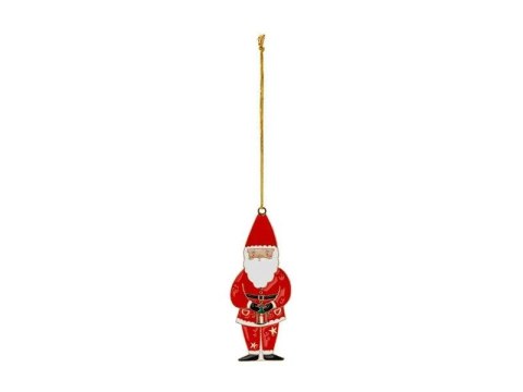 Ozdoba świąteczna Partydeco Metalowa zawieszka dekoracyjna Mikołaj, 10x4 cm, mix (ZDM6) Ozdoba świąteczna Partydeco Metalowa zawieszka dekoracyjna Mikołaj, 10x4 cm, mix (ZDM6)
