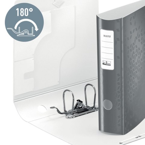 Segregator dźwigniowy Leitz Active Wow A4 75mm czarny (11060095) Segregator dźwigniowy Leitz Active Wow A4 75mm czarny (11060095)