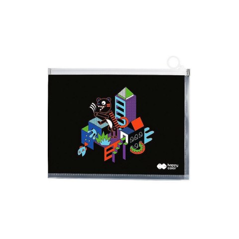 Teczka plastikowa na suwak B5 mix Happy Color (HA 4613 2520-MC) Teczka plastikowa na suwak B5 mix Happy Color (HA 4613 2520-MC)