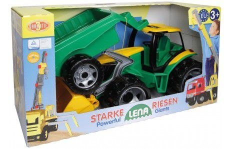 Traktor Lena Z PRZYCZEPĄ (02123) Traktor Lena Z PRZYCZEPĄ (02123)