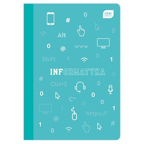Zeszyt tematyczny Interdruk Matematyka A5 60k. 70g krata Zeszyt tematyczny Interdruk Matematyka A5 60k. 70g krata