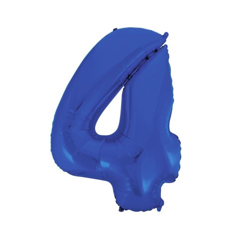 Balon foliowy Godan cyfra 4 NIEBIESKA 91 cm (FG-C85N4) Balon foliowy Godan cyfra 4 NIEBIESKA 91 cm (FG-C85N4)