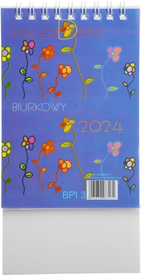 Kalendarz biurkowy Darrieus biurkowe 90mm x 130mm Kalendarz biurkowy Darrieus biurkowe 90mm x 130mm