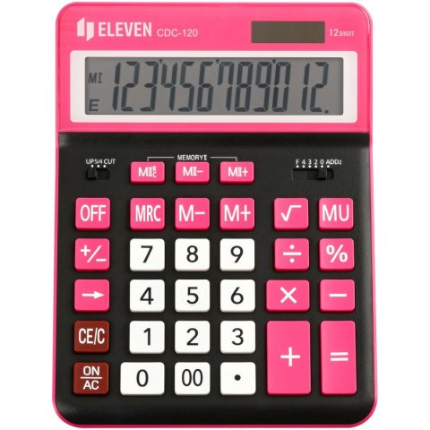 Kalkulator na biurko Eleven (CDC120BK-RDE) Kalkulator na biurko Eleven (CDC120BK-RDE)