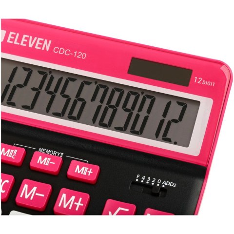 Kalkulator na biurko Eleven (CDC120BK-RDE) Kalkulator na biurko Eleven (CDC120BK-RDE)