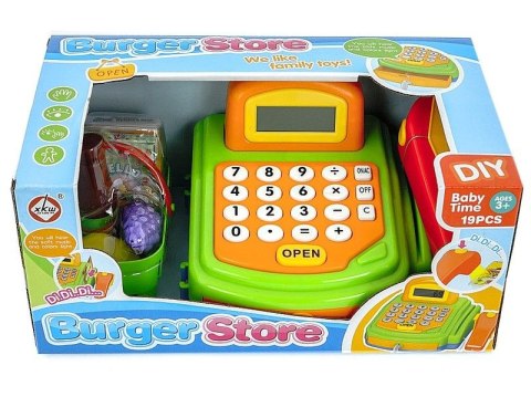 Kasa sklepowa Adar na baterie, wyświetlacz LCD, światło, dźwięk (517349) Kasa sklepowa Adar na baterie, wyświetlacz LCD, światło, dźwięk (517349)