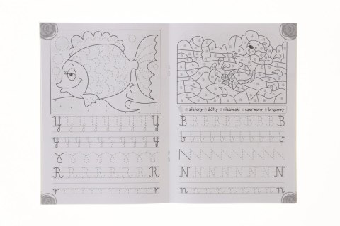 Książeczka edukacyjna Literka literki Książeczka edukacyjna Literka literki