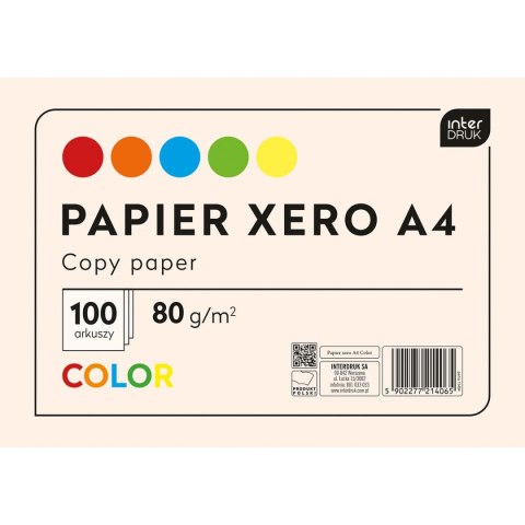 Papier kolorowy Interdruk A4 mix 80g (PAKSA4IN) Papier kolorowy Interdruk A4 mix 80g (PAKSA4IN)