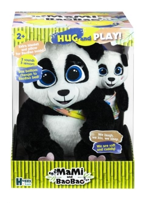 Pluszak interaktywny Tm Toys Panda Mami i dziecko BaoBao (DKO0372) Pluszak interaktywny Tm Toys Panda Mami i dziecko BaoBao (DKO0372)