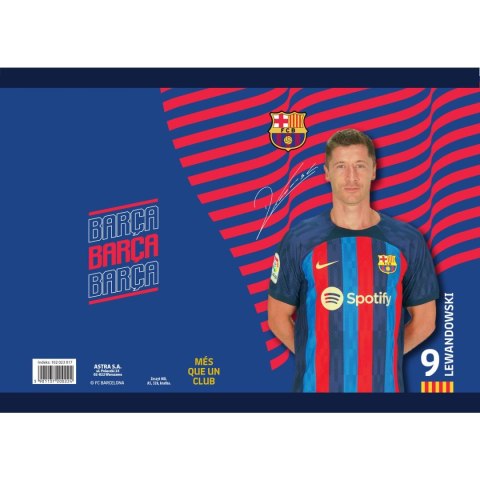 Zeszyt Astrapap FC BARCELONA A5 32k. krata (102023017) Zeszyt Astrapap FC BARCELONA A5 32k. krata (102023017)