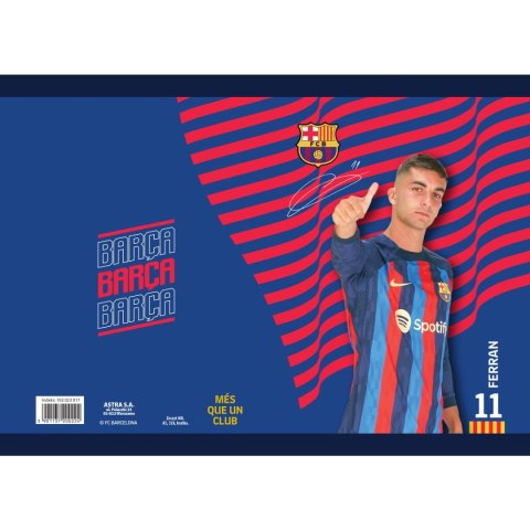 Zeszyt Astrapap FC BARCELONA A5 32k. krata (102023017) Zeszyt Astrapap FC BARCELONA A5 32k. krata (102023017)