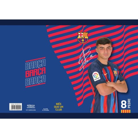 Zeszyt Astrapap FC BARCELONA A5 32k. krata (102023017) Zeszyt Astrapap FC BARCELONA A5 32k. krata (102023017)