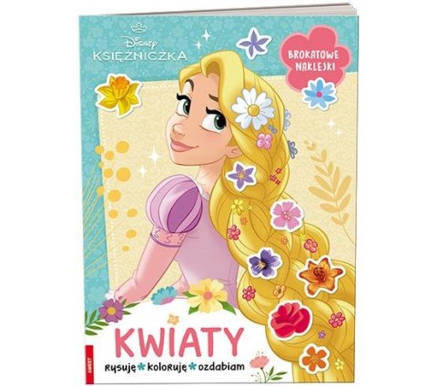 Książeczka edukacyjna Ameet Disney Księżniczka. Kwiaty (KWI 9101) Książeczka edukacyjna Ameet Disney Księżniczka. Kwiaty (KWI 9101)