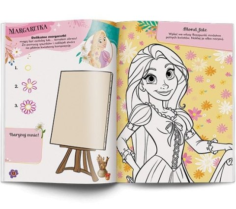 Książeczka edukacyjna Ameet Disney Księżniczka. Kwiaty (KWI 9101) Książeczka edukacyjna Ameet Disney Księżniczka. Kwiaty (KWI 9101)