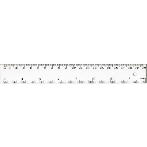 Linijka plastik Tetis 20cm (BL002-B) Linijka plastik Tetis 20cm (BL002-B)