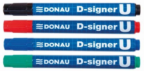 Marker permanentny Donau D-Signer, niebieski 2,0-4,0mm okrągła końcówka (7371001-10PL) Marker permanentny Donau D-Signer, niebieski 2,0-4,0mm okrągła końcówka (7371001-10PL)