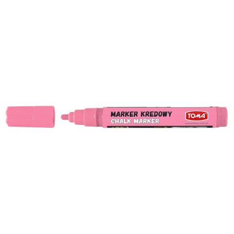 Marker specjalistyczny Toma pastelowy rózowy kredowy, różany 4,5mm okrągła końcówka (To-292) Marker specjalistyczny Toma pastelowy rózowy kredowy, różany 4,5mm okrągła końcówka (To-292)