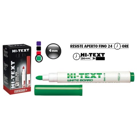 Marker suchościeralny Fibracolor, zielony 0,6mm okrągła końcówka Marker suchościeralny Fibracolor, zielony 0,6mm okrągła końcówka