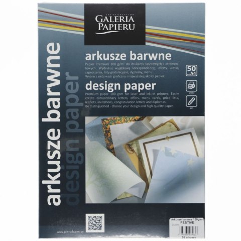 Papier ozdobny (wizytówkowy) Galeria Papieru festive Papier ozdobny (wizytówkowy) Galeria Papieru festive