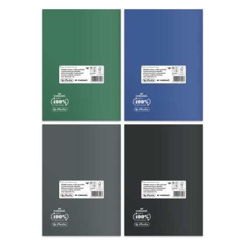 Zeszyt Herlitz Ocean Colors ECO B5 60k. 70g krata (9565003) Zeszyt Herlitz Ocean Colors ECO B5 60k. 70g krata (9565003)