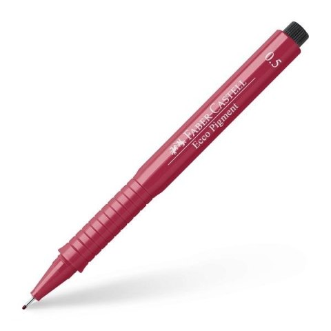 Cienkopis kreślarski Faber Castell Ecco Pigment, zielony 0,5mm (166521) Cienkopis kreślarski Faber Castell Ecco Pigment, zielony 0,5mm (166521)