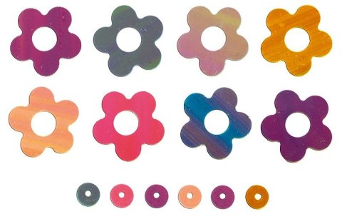 Konfetti Titanum Craft-Fun Series kwiaty 19mm pastelowe (11wc005) Konfetti Titanum Craft-Fun Series kwiaty 19mm pastelowe (11wc005)